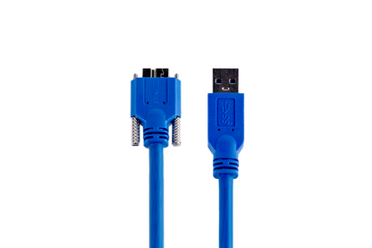 USB3.2 ACC/Type A - Micro B ケーブル　スクリューロック付